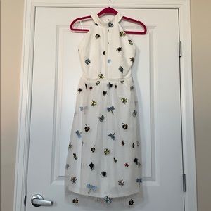 ⭐️ Super cute and white retro bug dress 🐛🐝